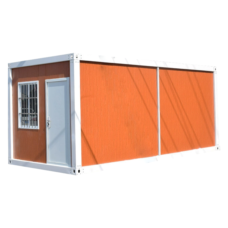 Containerhaus aus Steinwolleplatten