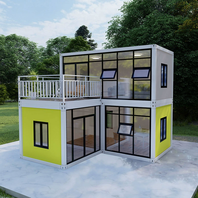 Feuerfestes Steinwolle-Sandwichplatten-Containerhaus