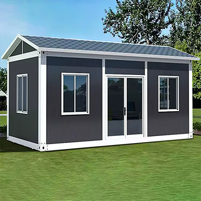 Containerhaus mit Satteldach